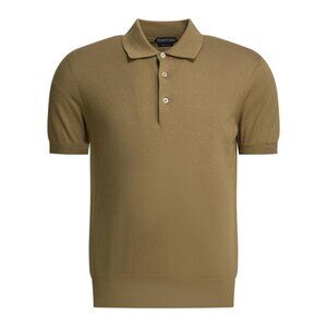 Tom Ford Cotton Knit Polo Shirt Tag Size 48 Men